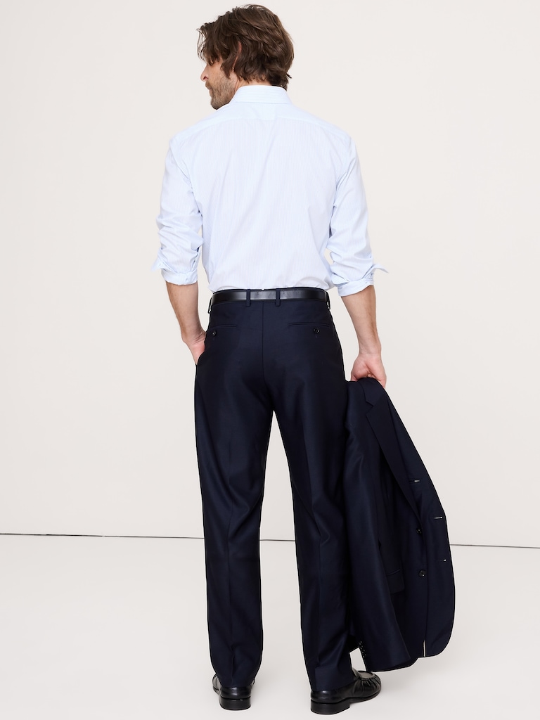 Signature Italian Hopsack Suit Pant