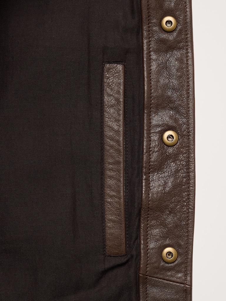 Leather Trucker Jacket