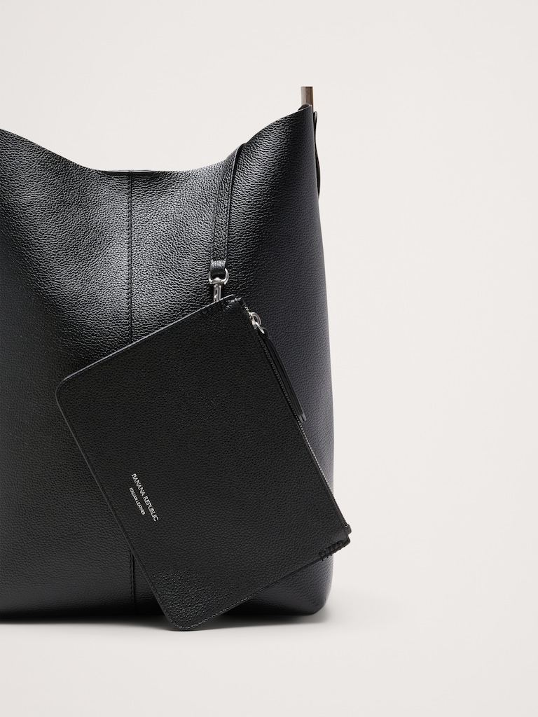 Slouchy Vida Italian Leather Bag