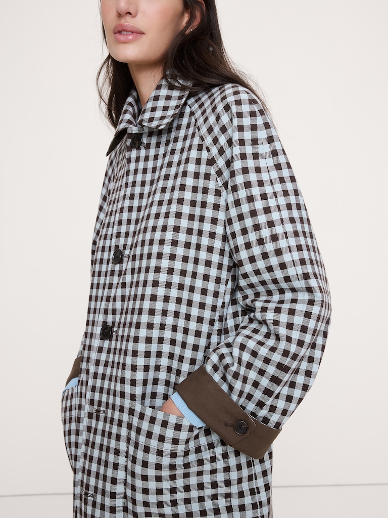 Reversible Cotton Car Coat