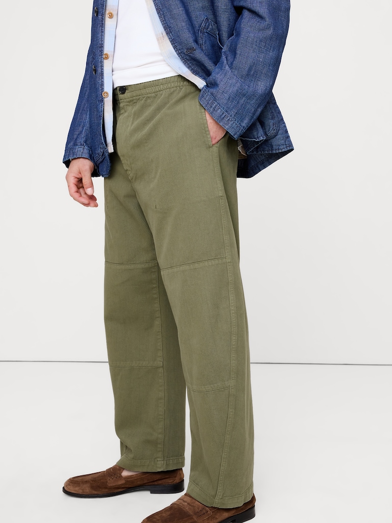 Loose Barrel Pull-On Pant