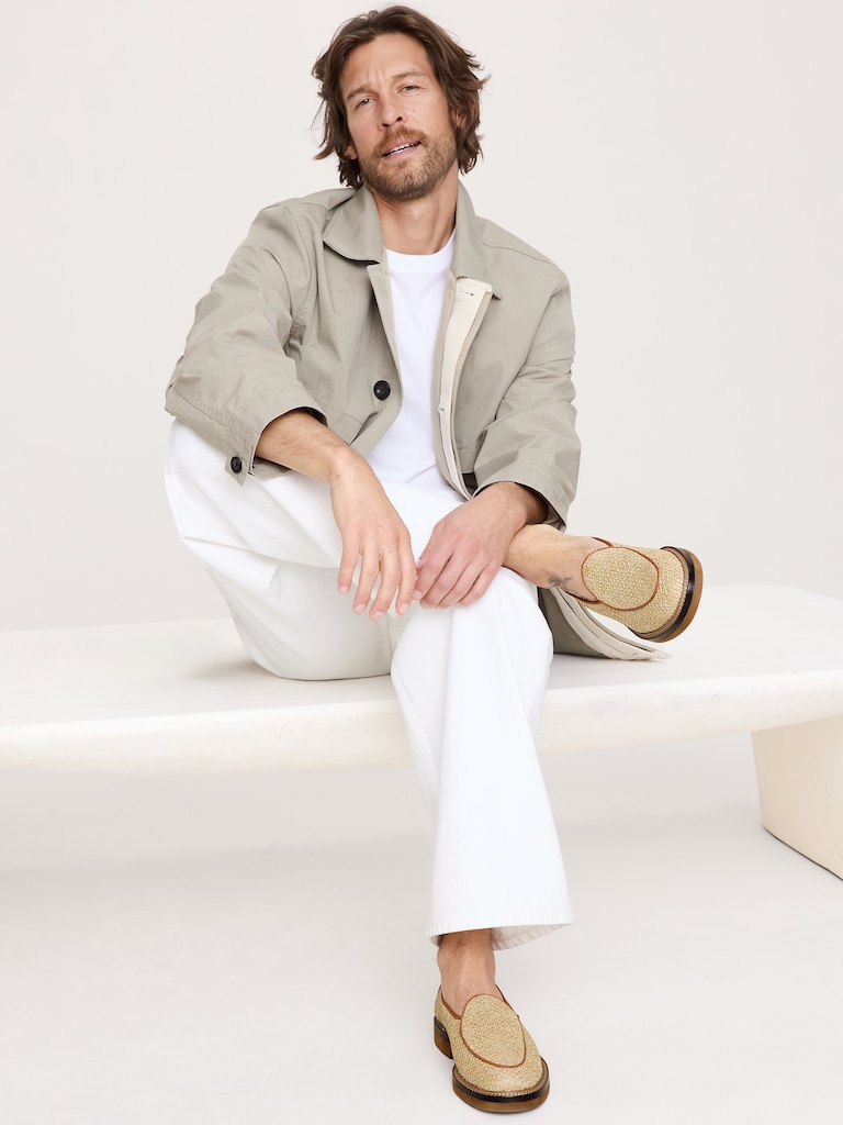 Lex Raffia Loafer by Jacques Soloviere