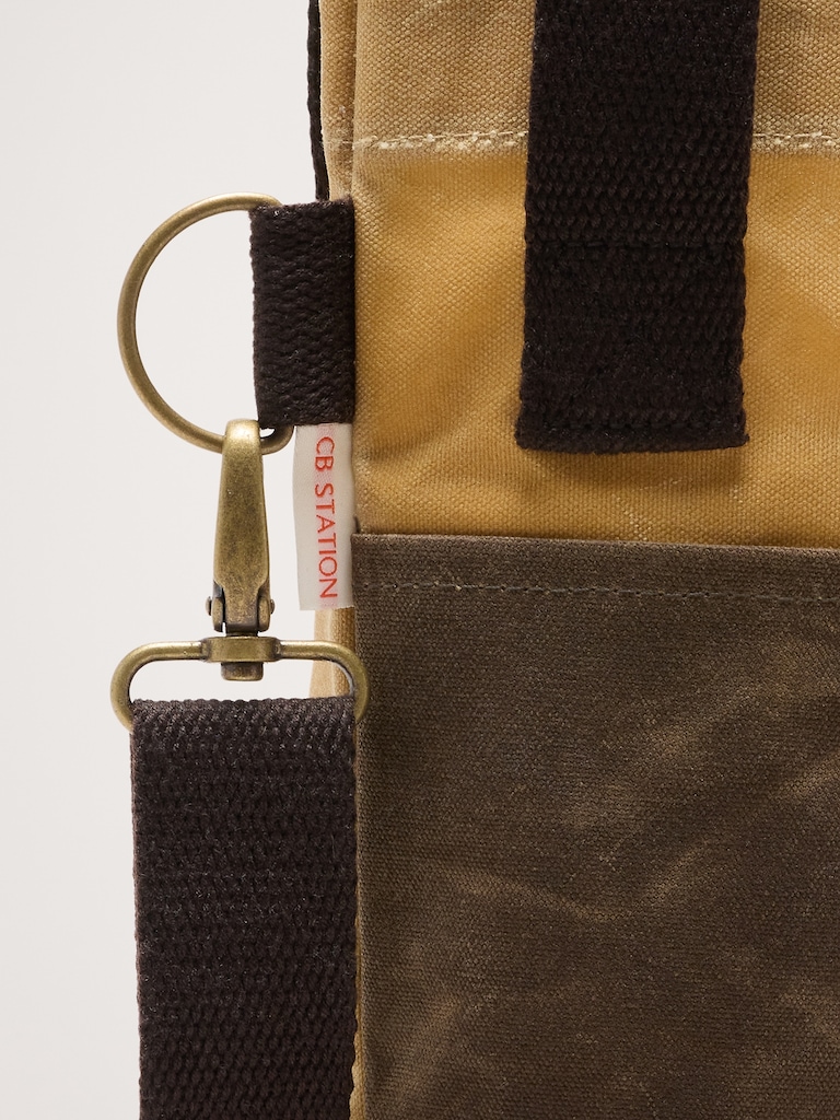 Waxed Wine Tote by CB Station