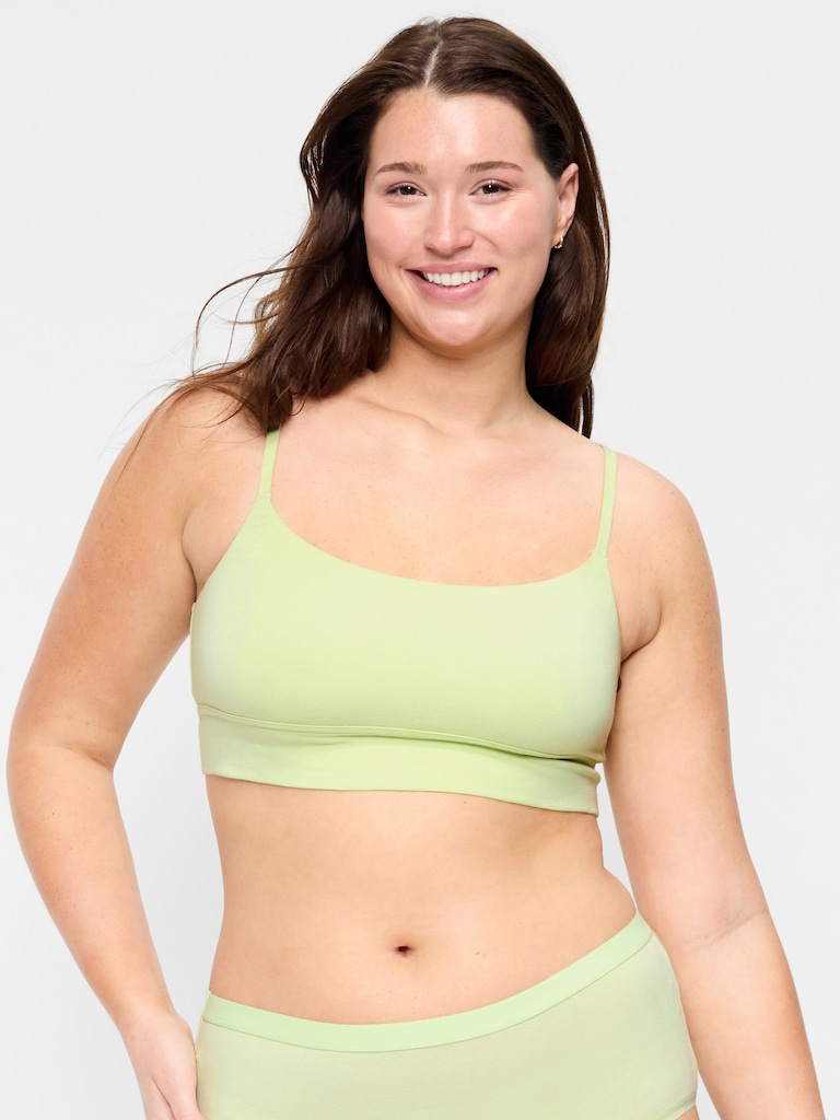 Cotton Cami Bralette