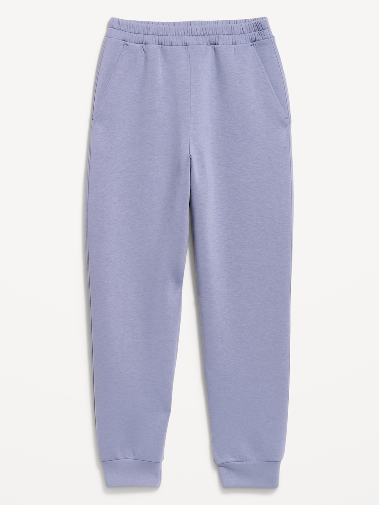 High-Waisted Bounce Fleece Jogger Sweatpants