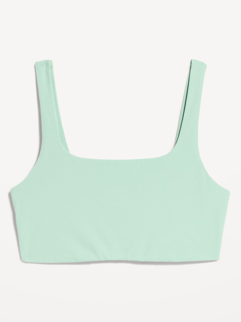Light Support StudioSmooth Square-Neck Sports Bra