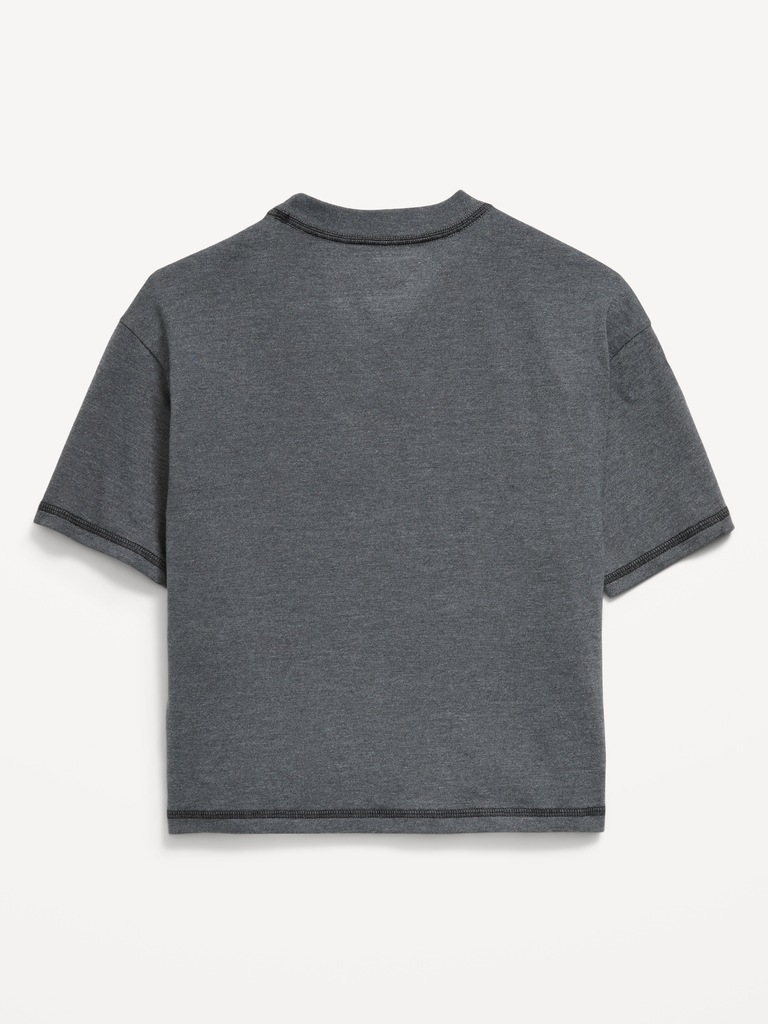 Oversized Boxy Short-Sleeve T-Shirt for Boys