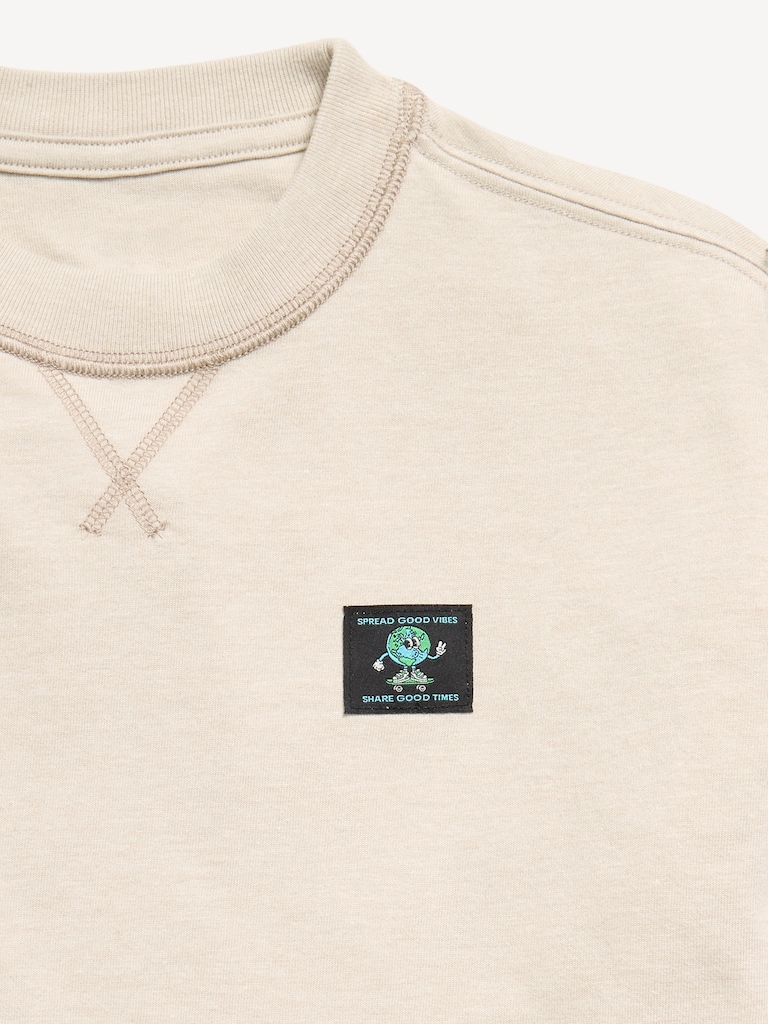 Oversized Boxy Short-Sleeve T-Shirt for Boys