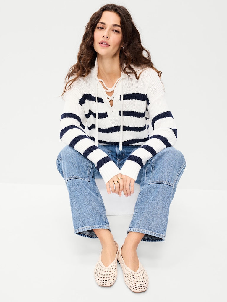 Lattice Ballet Flats