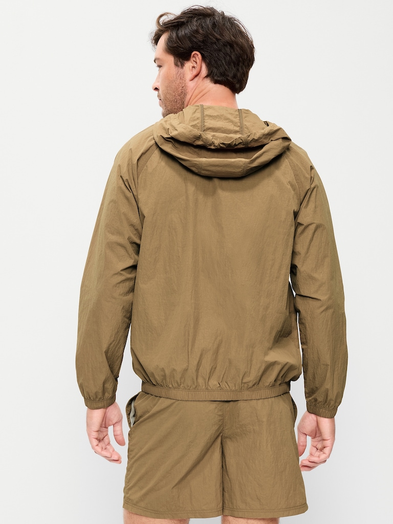 Loose Full Zip Utility Jacket