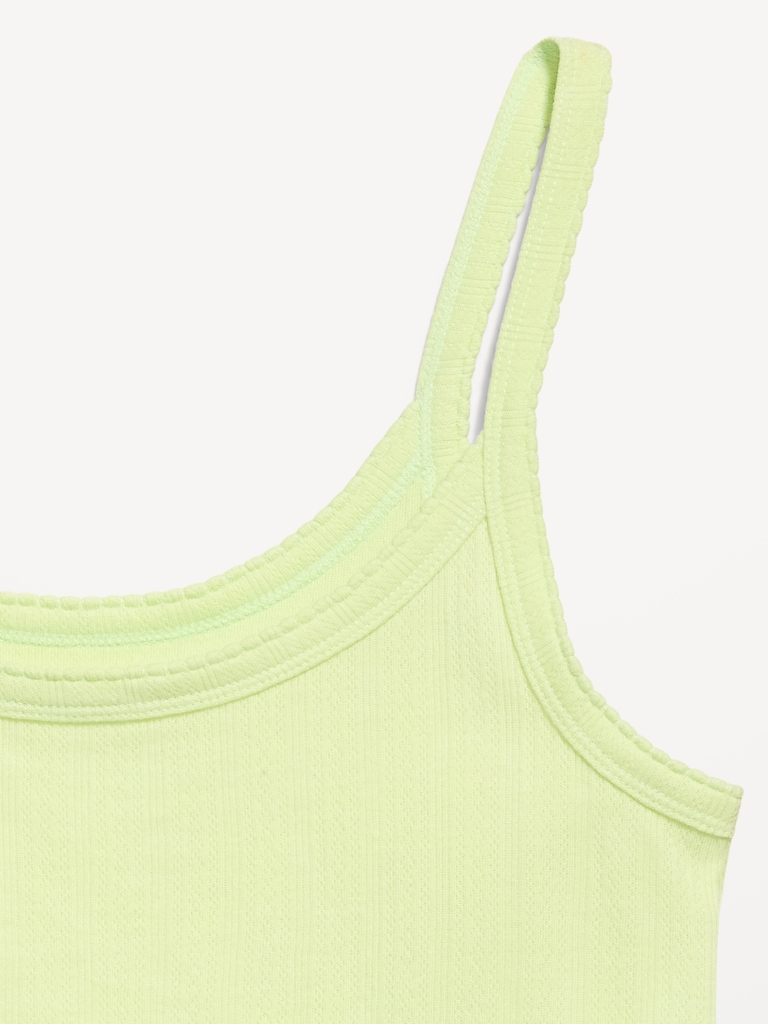 Pointelle Cami Tank Top