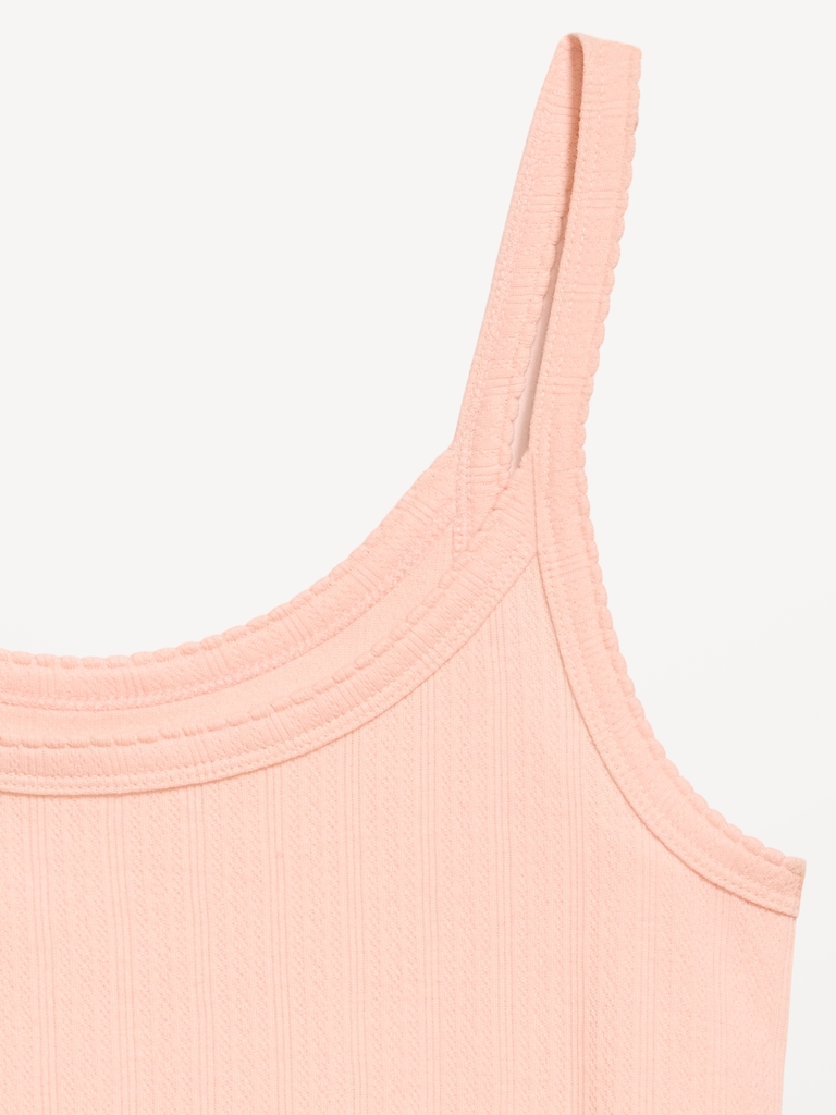 Pointelle Cami Tank Top