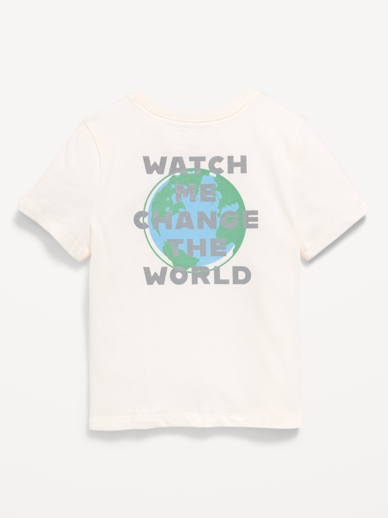 Short-Sleeve Unisex Graphic T-Shirt for Toddler