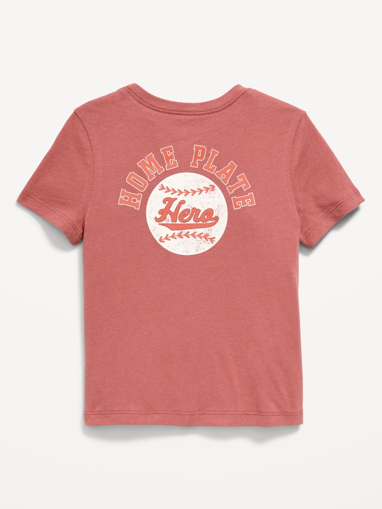 Short-Sleeve Unisex Graphic T-Shirt for Toddler