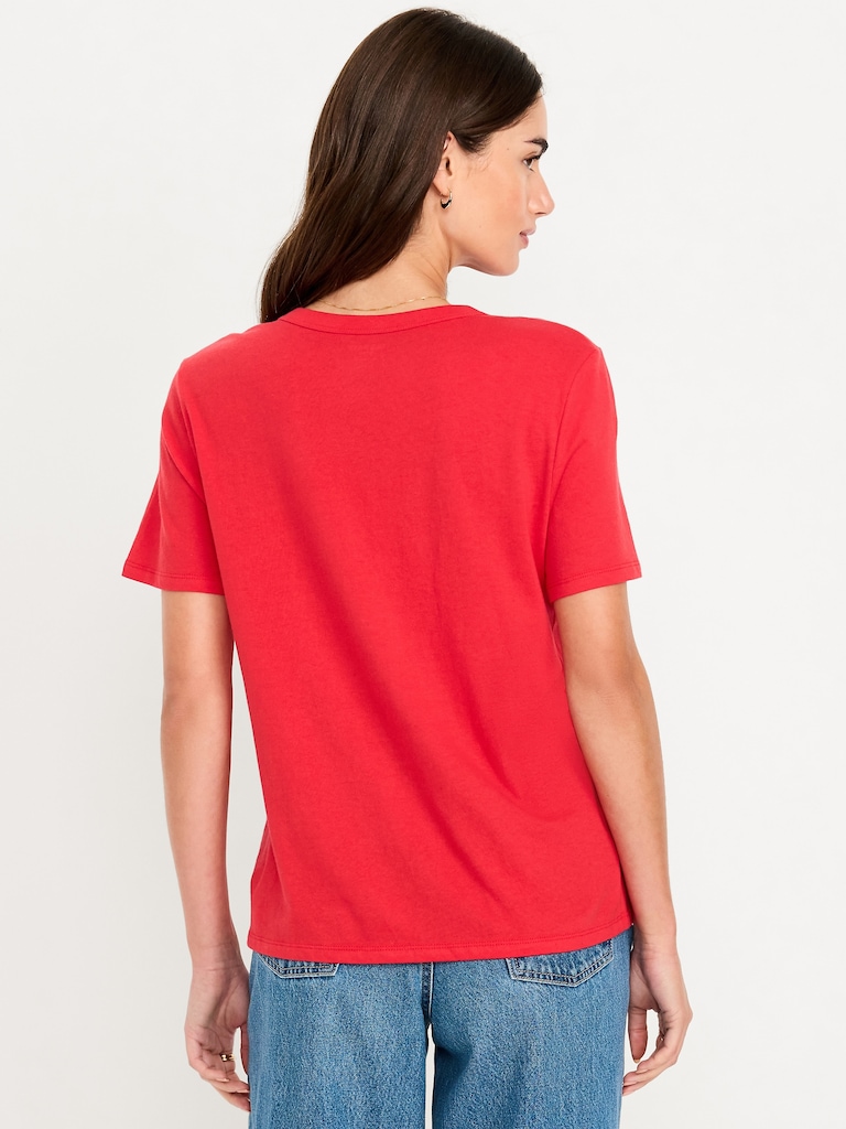 EveryWear Crew-Neck Graphic T-Shirt