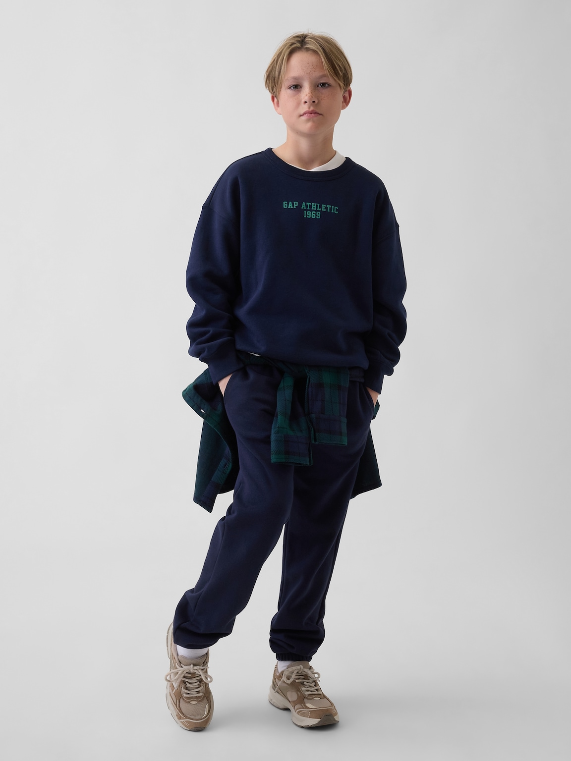 Kids Relaxed Graphic Sweatshirt