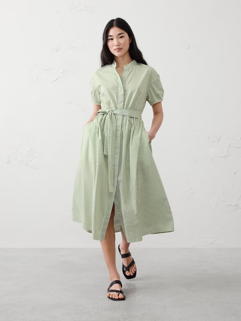 Women's Green Dresses | Banana Republic Factory