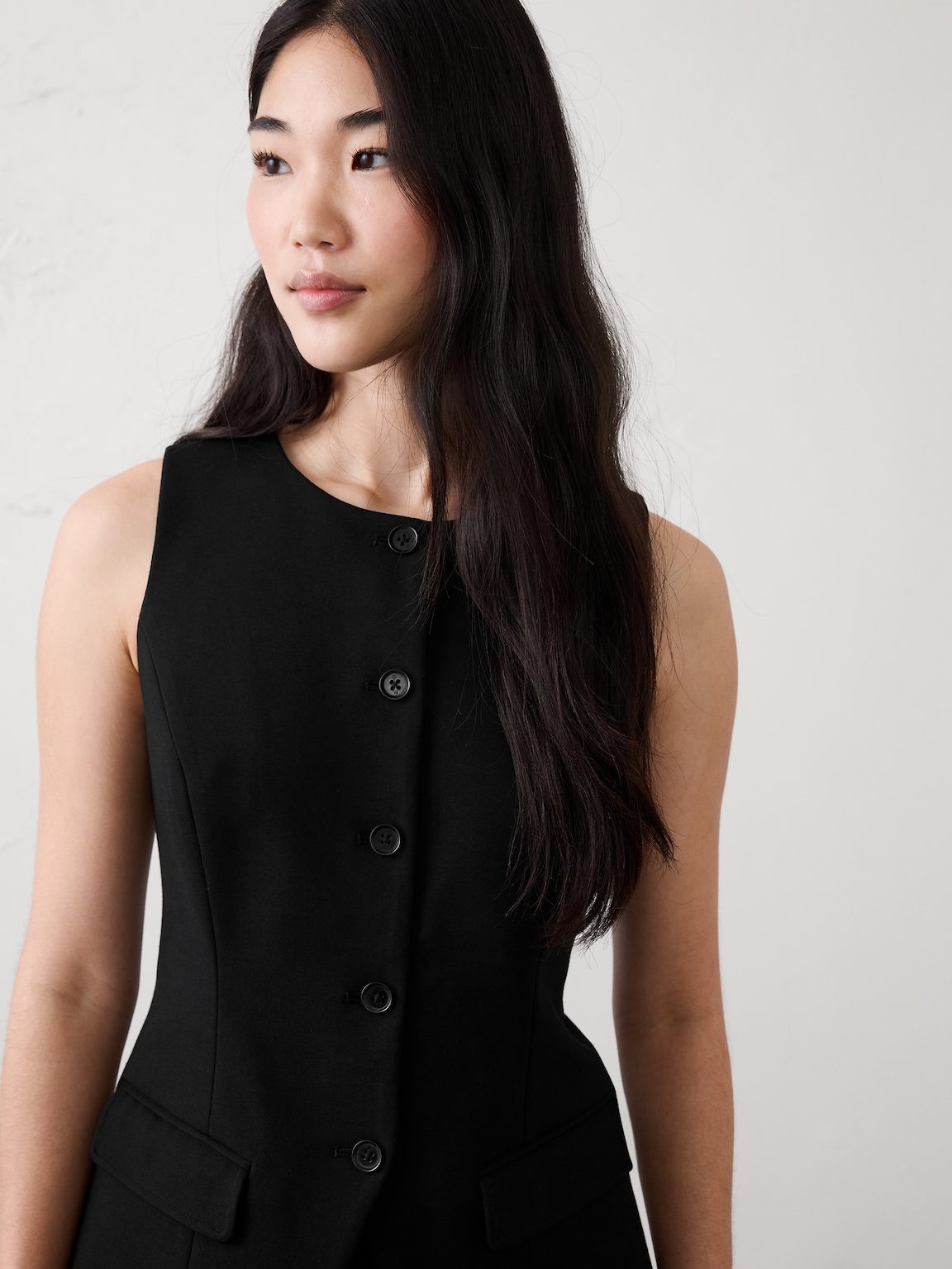 Long Ponte Cutaway Vest