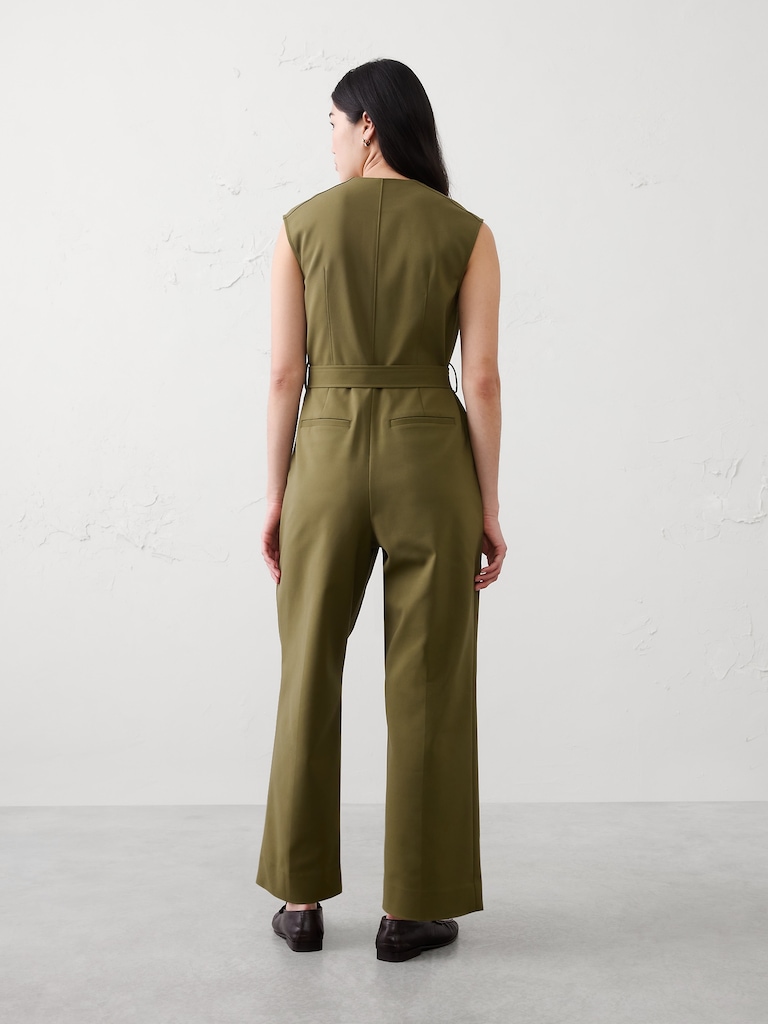 Utility Sateen Jumpsuit
