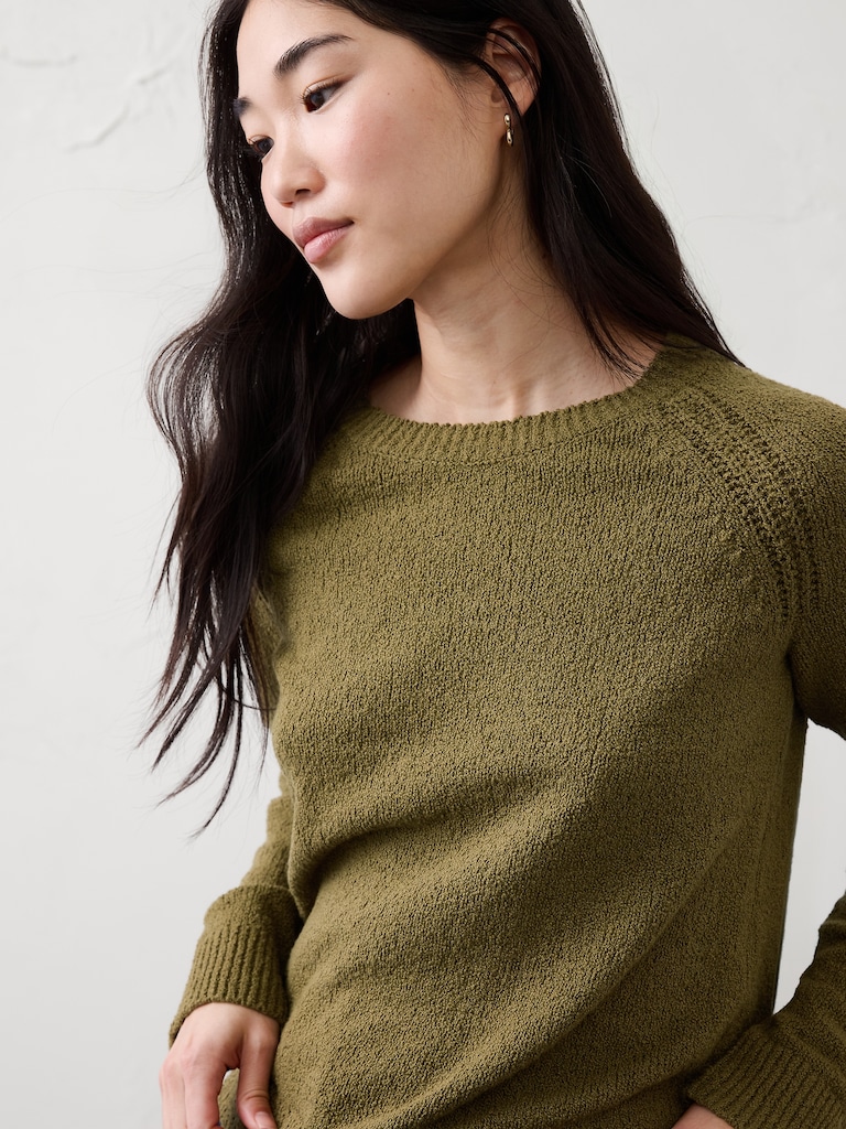 Boucle Raglan Sweater