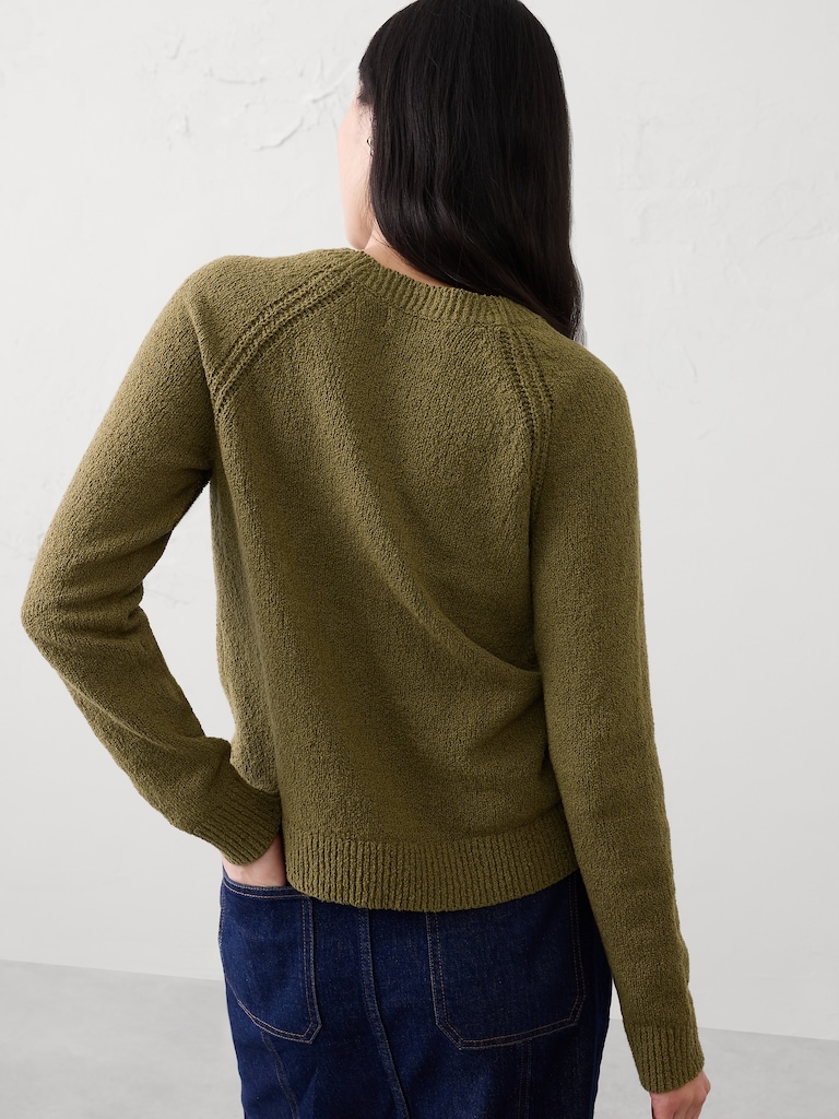 Boucle Raglan Sweater