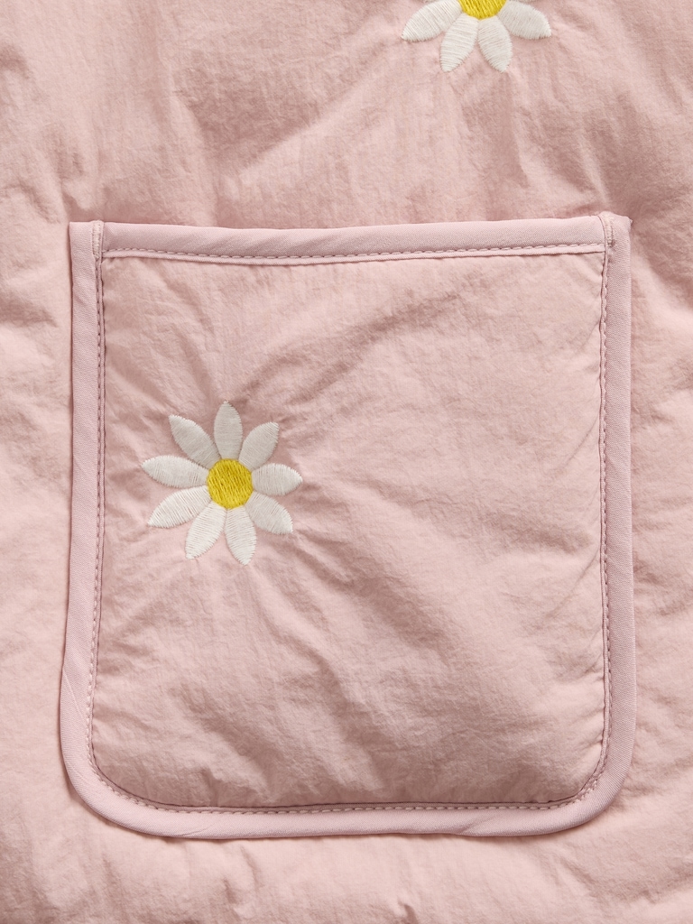 Baby & Toddler Floral Embroidered Quilted Jacket
