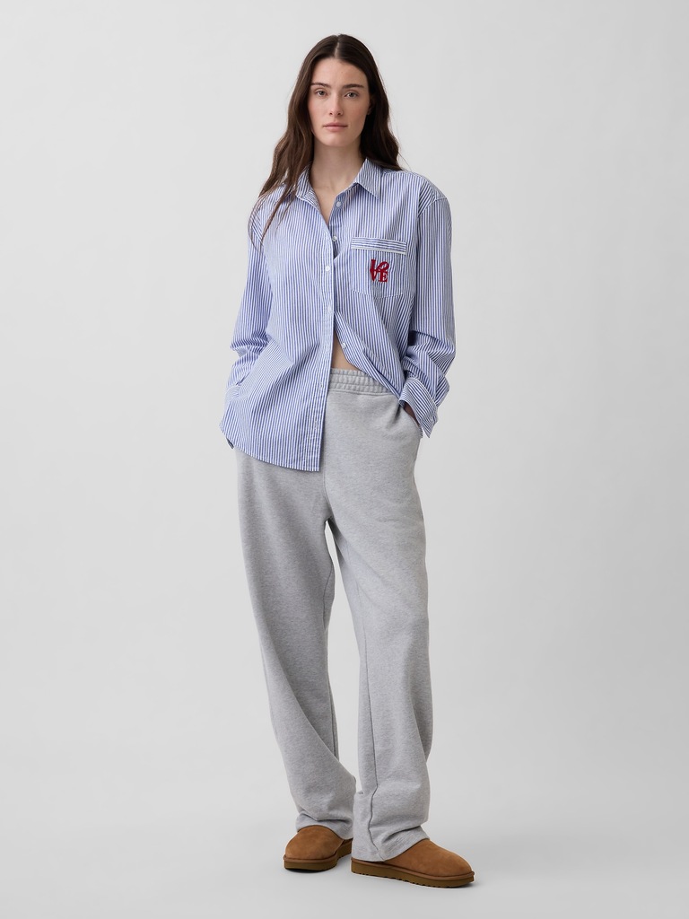 Robert Indiana LOVE Poplin PJ Shirt