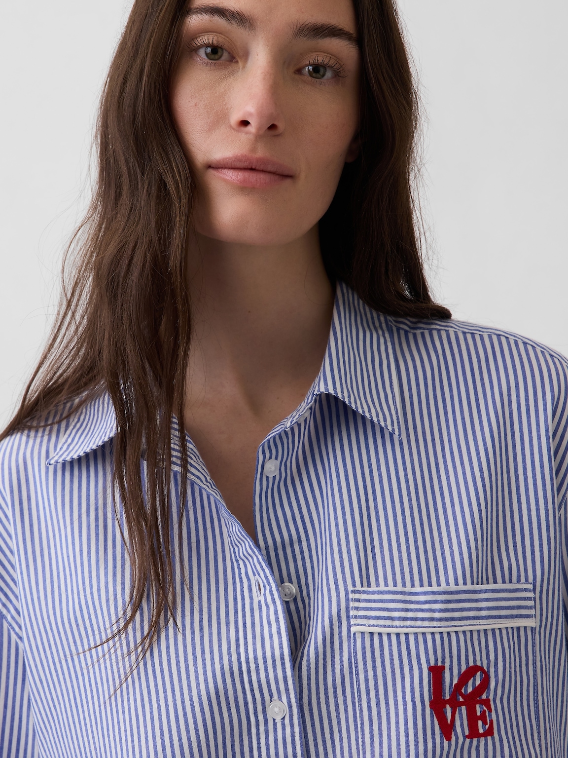 Robert Indiana LOVE Poplin PJ Shirt