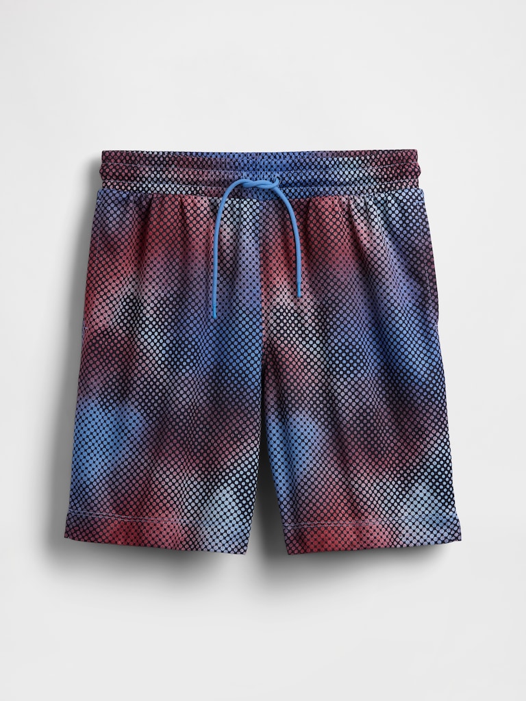 Kids GapFit 6" Recycled Mesh Easy Shorts