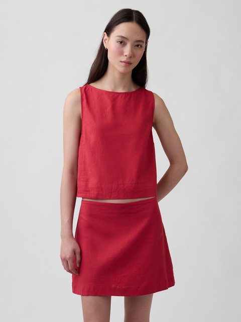 Top/chemise Femme Gap - Manches Longues - Rouge - Taille XS - Occasion Très Bon état