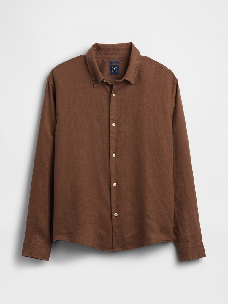 100% Linen Relaxed Shirt