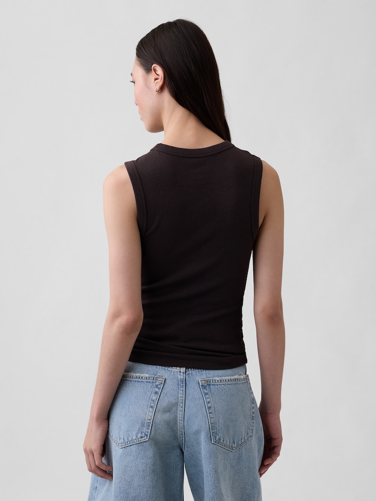 Modern Crewneck Tank Top