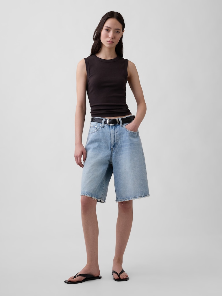 Modern Crewneck Tank Top