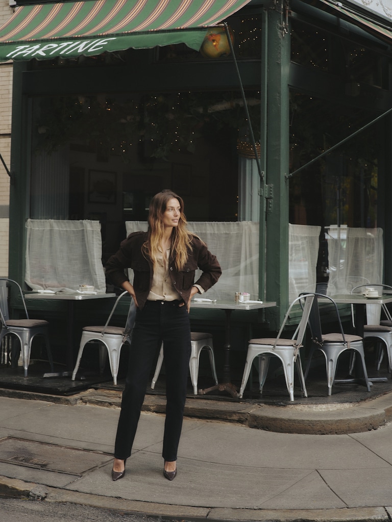 Suede Double Pocket Jacket