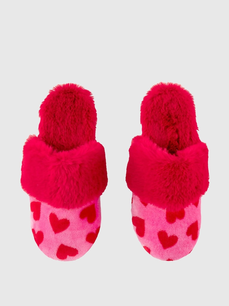 Shiraleah Felicity Hearts Slippers