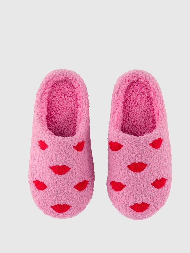 Shiraleah Lips Slippers