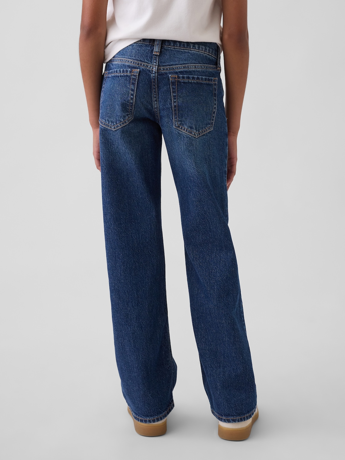 Kids Low Rise Straight Jeans