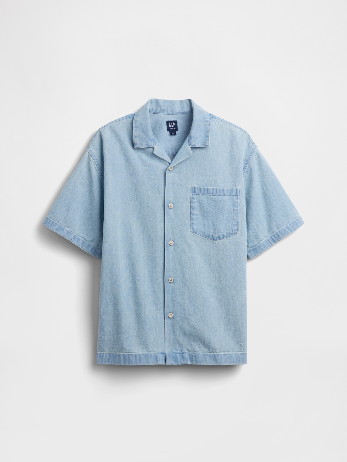 Kids Denim Relaxed Shirt