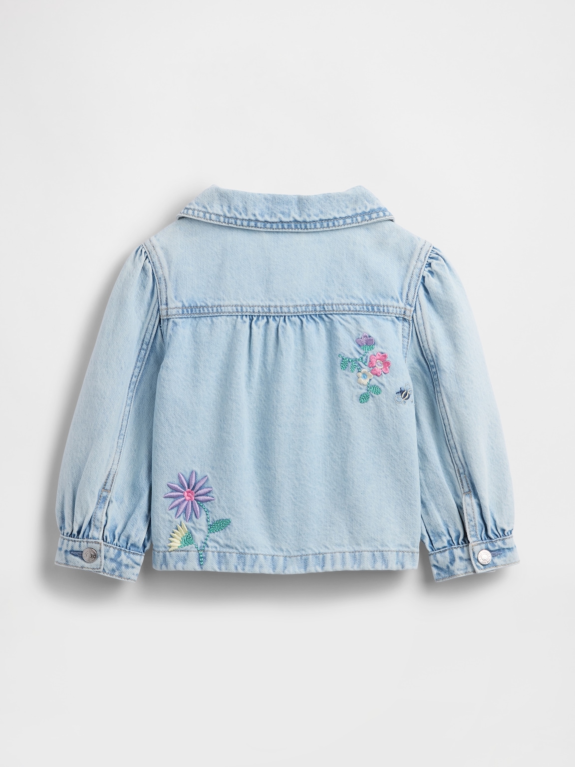 Baby & Toddler Denim Embroidered Chore Jacket