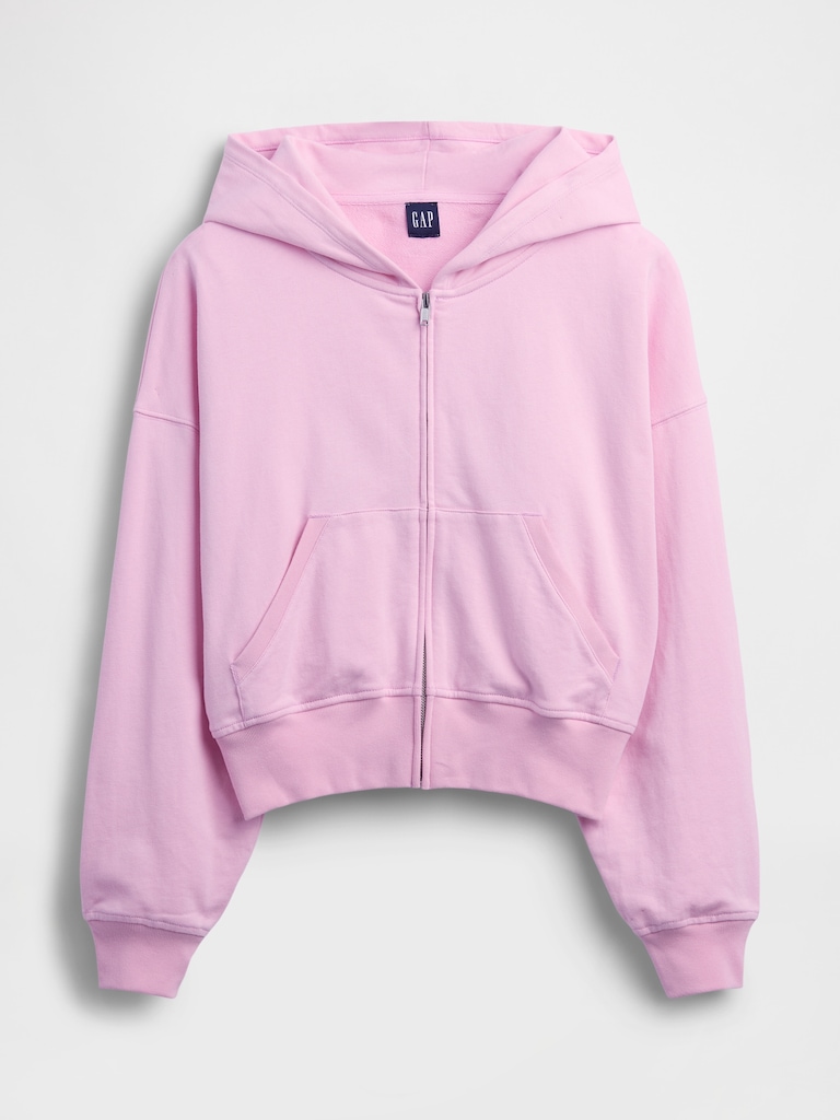 VintageSoft Terry Zip Hoodie