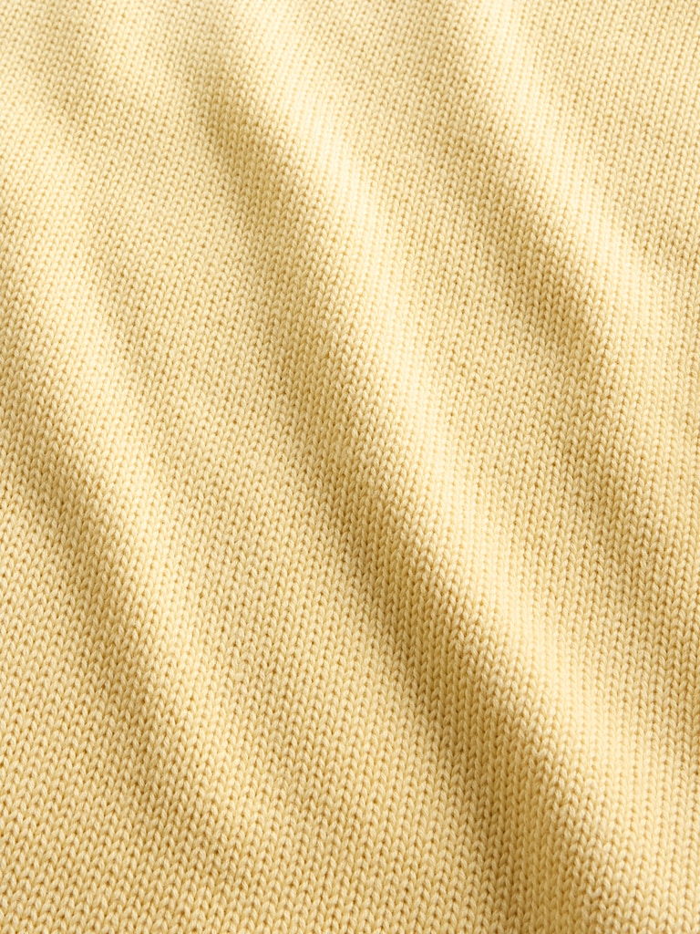 Relaxed Cotton Crewneck Sweater