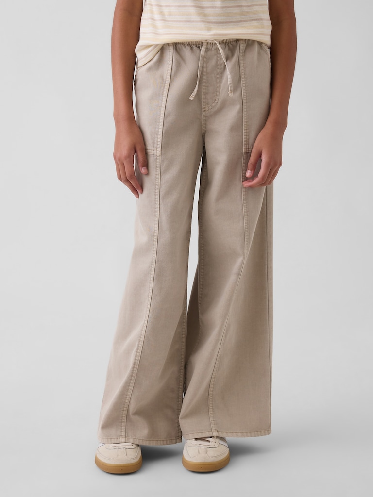 Kids Twill Baggy Pants