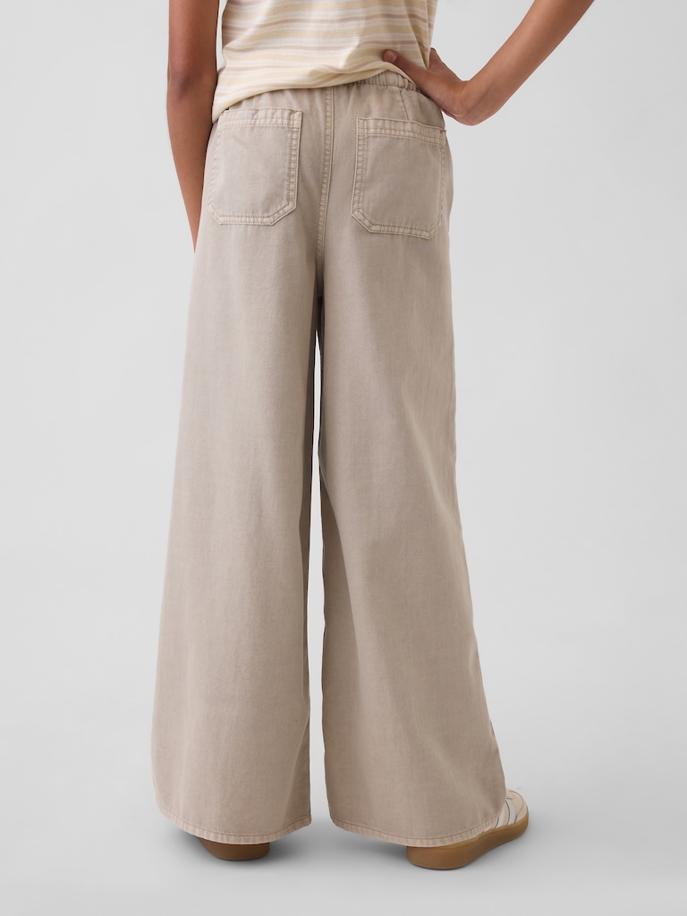 Kids Twill Baggy Pants