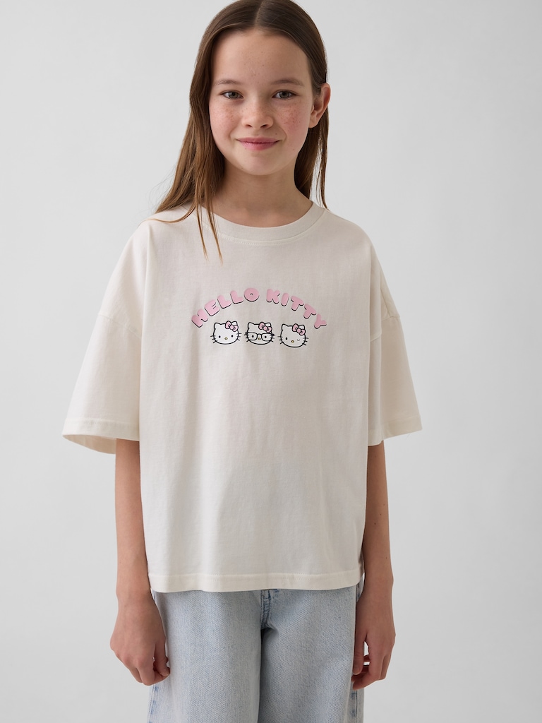 Kids Sanrio Oversized Graphic T-Shirt