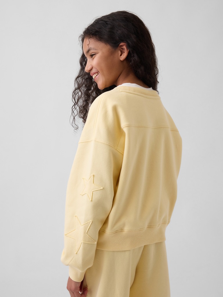 Kids VintageSoft Wedge Crewneck Sweatshirt