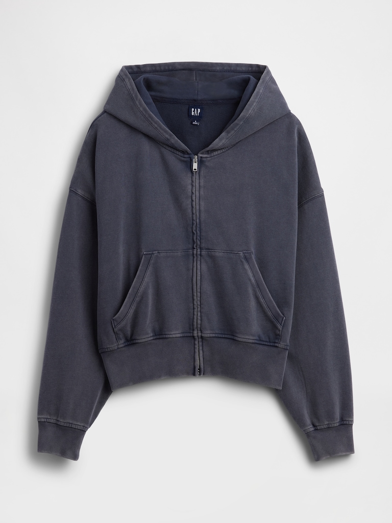 VintageSoft Terry Zip Hoodie