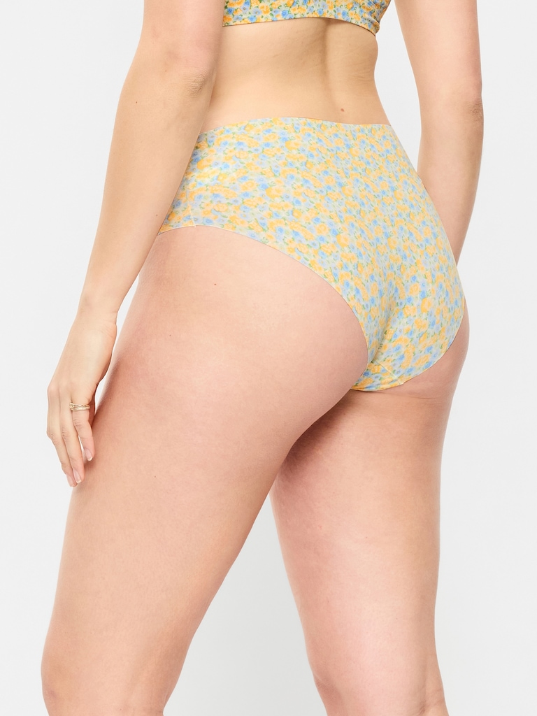 Low-Rise No-Show Hipster Underwear