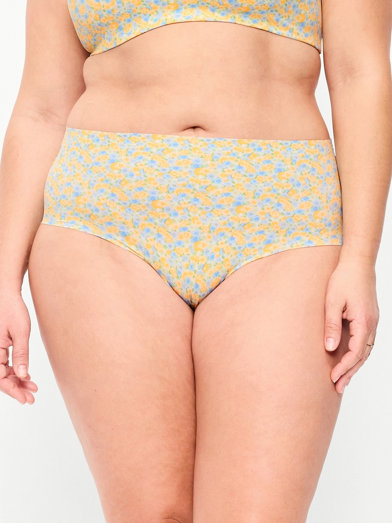 High-Waisted No-Show Brief Underwear