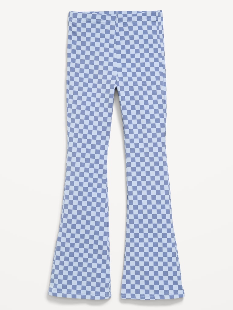 High-Waisted Flared Leggings for Girls