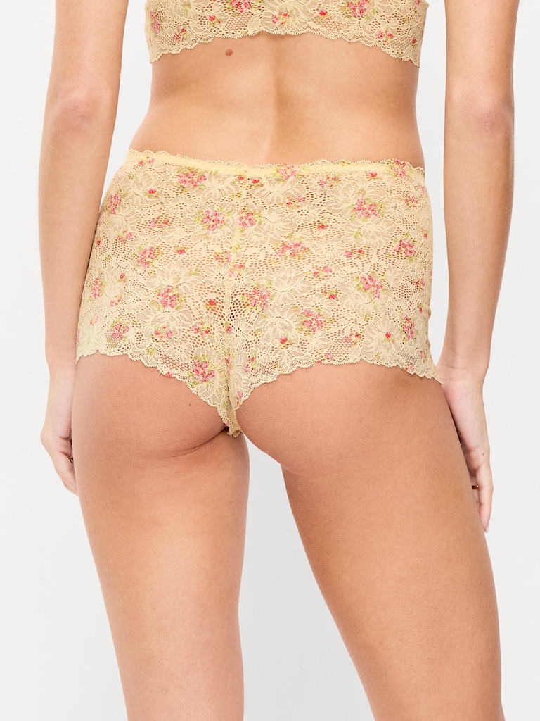Lace Boyshort Underwear